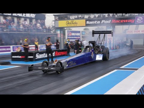 European Finals Santa Pod Raceway 2024 - FIA Top Fuel Dragster Q3