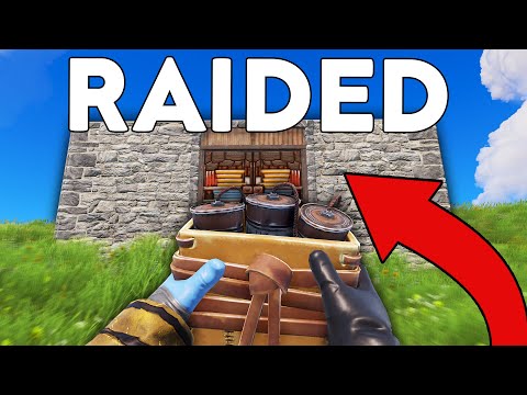 They doorcamped me... I raided them...  - Rust