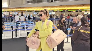 Kate Beckinsale Brings Her Furry Friends On A Flight