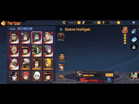 Ninja Awakening How To Have A Stronger Line Up ( Element Bonus) (Naruto Game)