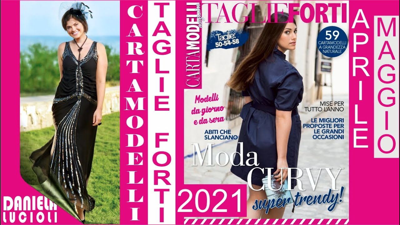 CARTAMODELLI TAGLIE FORTI LINK AL VIDEO COMPLETO E ANTICIPAZIONI MODELLI CURVY TAGLIE 50 54 58