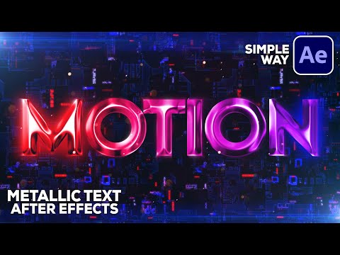 Easy After Effects Tutorial Particles Logo Text Animation Download Free Template