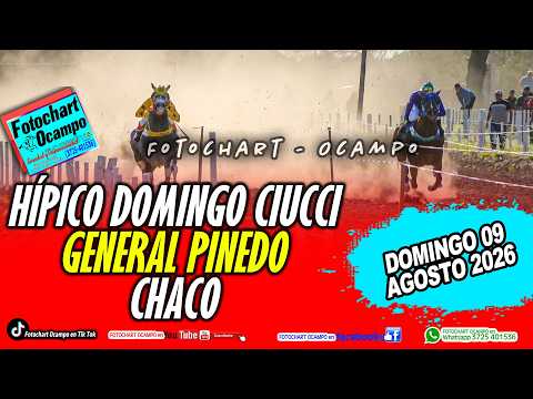 HÍPICO DOMINGO CIUCCI - GENERAL PINEDO- CHACO- Resumen de la Reunión del 09/08/2026