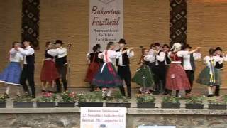 preview picture of video 'Bukovinai Találkozások 2011 - Zelke Néptánccsoport Bonyhád'