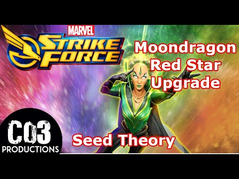 Moondragon Red Star Event + Seed Theory - Marvel Strike Force