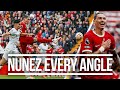 EVERY ANGLE of Darwin Nunez's SUPERB Liverpool volley!