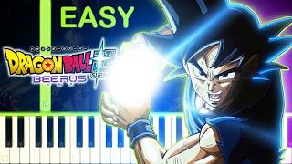 Dragon Ball Super: Beerus OPENING - EASY Piano Tutorial