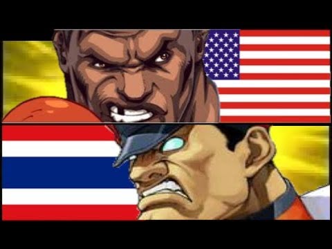 Balrog vs M.Bison - Super Street Fighter II Turbo HD Remix