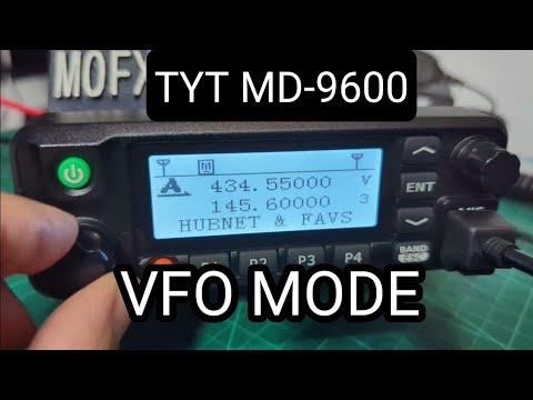 TYT-MD9600 VFO MODE