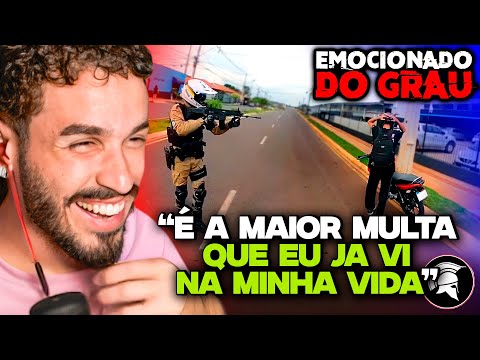 A MULTA MAIS ALTA DA HISTÓRIA! ENQUADROS DE MOTO EP. 126 | REACT XRACING