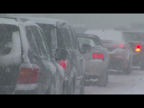 Metro Drivers Brace For Long Commute In Winter Storm