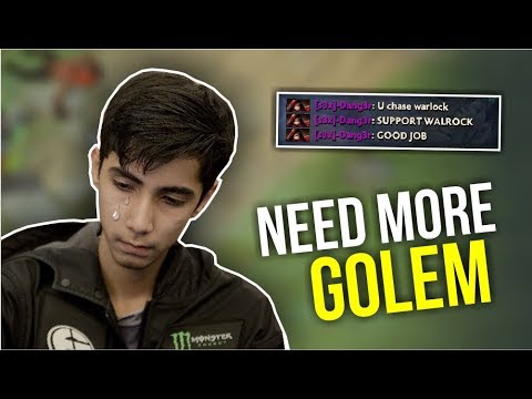 5 GOLEM CANT HELP - Sumail Mid Warlock Radiance | Dota 2