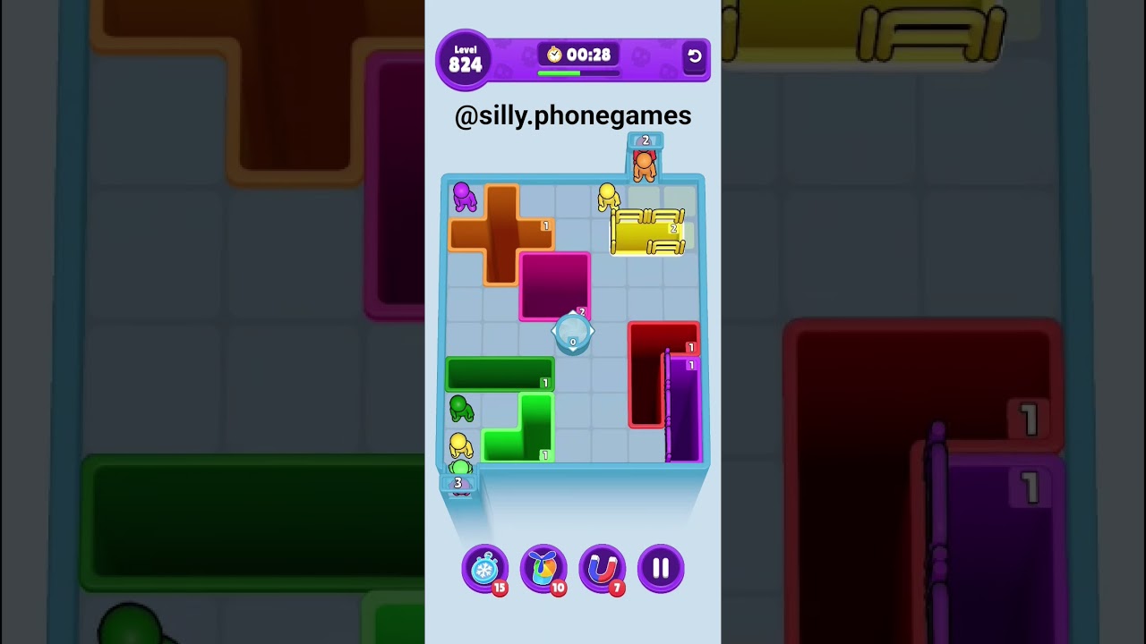 Drop Away Level 824 Walkthrough Solution