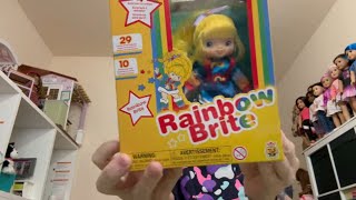 Unboxing Rainbow Brite 40th Anniversery Jointed doll- Dolly Dreams 899