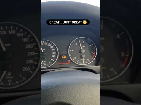 SOLVED - Check Engine warning light | Engine Misfire - BMW E90 320d #Shorts