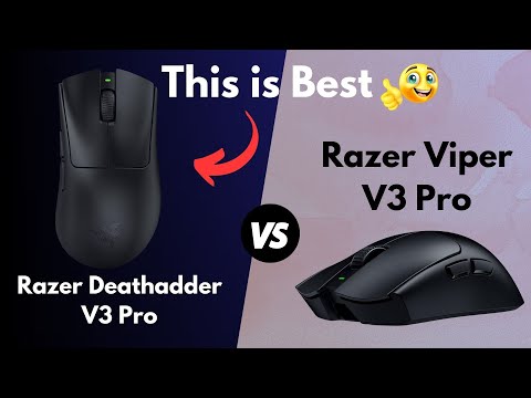 Razer DeathAdder V3 Pro vs Viper V3 Pro: Best Gaming Mouse Comparison!