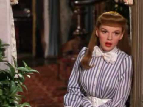 JUDY GARLAND: 'THE BOY NEXT DOOR'. CLOSEUP.