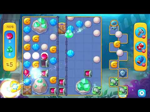 Fishdom 7076 Level - 13 moves - NO BooSTERS