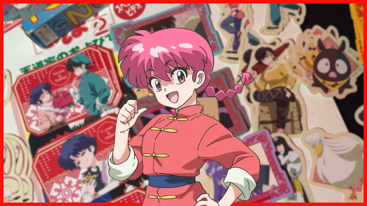 Let's Unbox Some Ranma 1/2 Stickers!