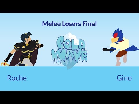 Coldwave: Roche (Marth, Fox, Sheik) vs Gino (Falco, Jigglypuff) - Losers Final