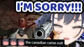 Chat LAUGHING at Kronii Because She Was Being ABSOLUTELY CANADIAN Even While Playing a Horror Game