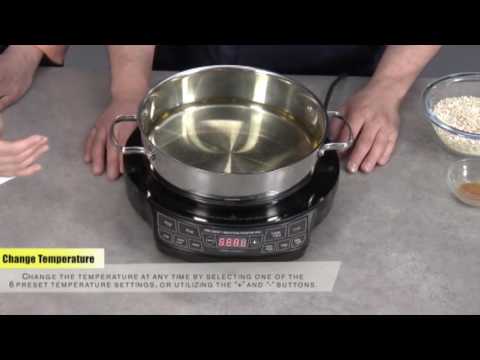 NuWave Pic Flex Precision Induction Cooktop with 9 Fry Pan