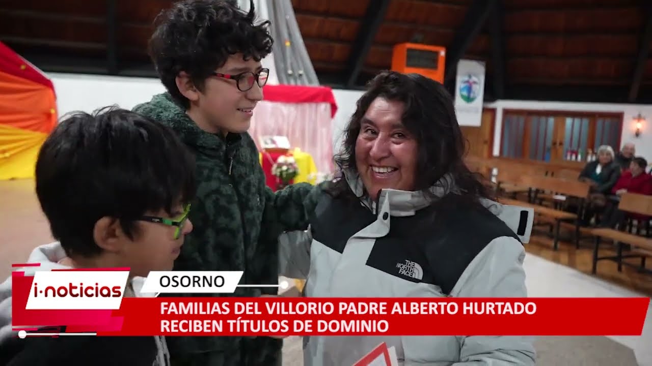 Villorrio Padre Alberto Hurtado: Entrega de títulos de dominio (75 familias)