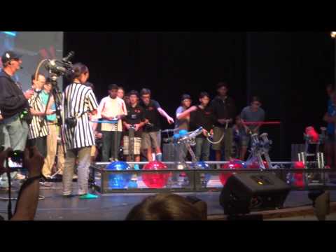 Vex Robotics Toss Up California State Championship SF 1-1 (B Team)