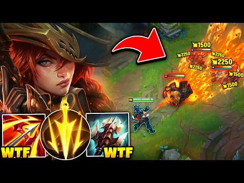 Miss Fortune but every auto looks like an ult... (NEW GLITCH BUILD)