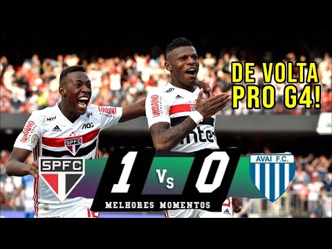 SÃO PAULO VENCE AVAÍ COM GOL DE ARBOLEDA| São paulo 1x0 Avaí melhores momentos Brasileirão