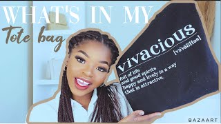 Whats in my TOTE Bag | Cape Town Edition