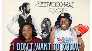 Fleetwood Mac &quot;I Don&#39;t Want To Know&quot; | Asia and BJ