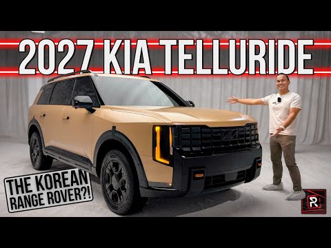 The 2027 Kia Telluride Is An Upscale Redesign For A Very Popular 3-Row Family SUV