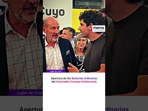 👏 Apertura de las sesiones ordinarias del honorable consejo deliberante #mendoza #lujandecuyo #mza