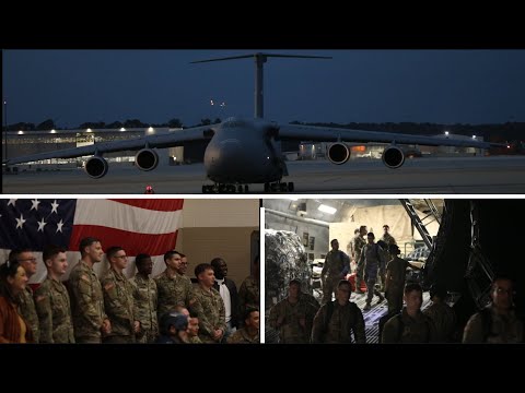 XVIII Airborne Corps Soldiers returned home from deployment to Europe