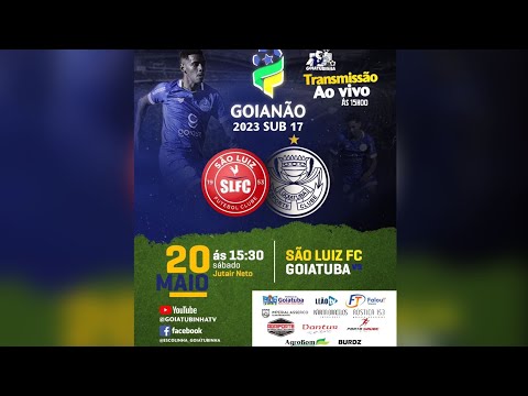 São Luiz EC x Goiatuba EC| 3ª Rodada| Campeonato Goiano Sub 17 da 2ª Divisão