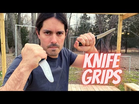 KNIFE GRIPS for Self Defense | ARNIS ESKRIMA KALI