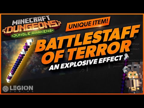 EPIC BATTLE: Minecraft Dungeons | Jungle Awakens DLC - Unearth the Terrifying Battlestaff!