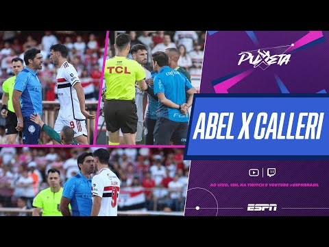 CLIMA ESQUENTA no #PuxetaESPN no debate sobre ABEL FERREIRA x CALLERI!