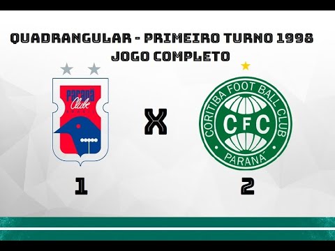 JOGO COMPLETO - Paraná 1 x 2 Coritiba - Quadrangular - Primeiro Turno 1998 - Segundo tempo