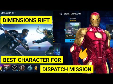 Best Characters For Dimension Rift And Dispatch Mission | Marvel Future Fight - MFF HINDI INDIA