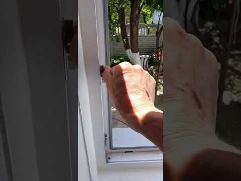 Пластиковое окно не открывается. Ручка не поворачивается. Исправить своими руками.