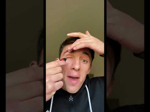 I GOT A SHARINGAN EYEBALL.. 😱 #shorts