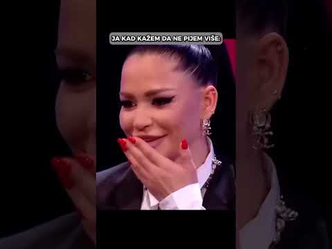 Ja Ne Pijem Više 🤣 #amigshow #pevacica #balkan