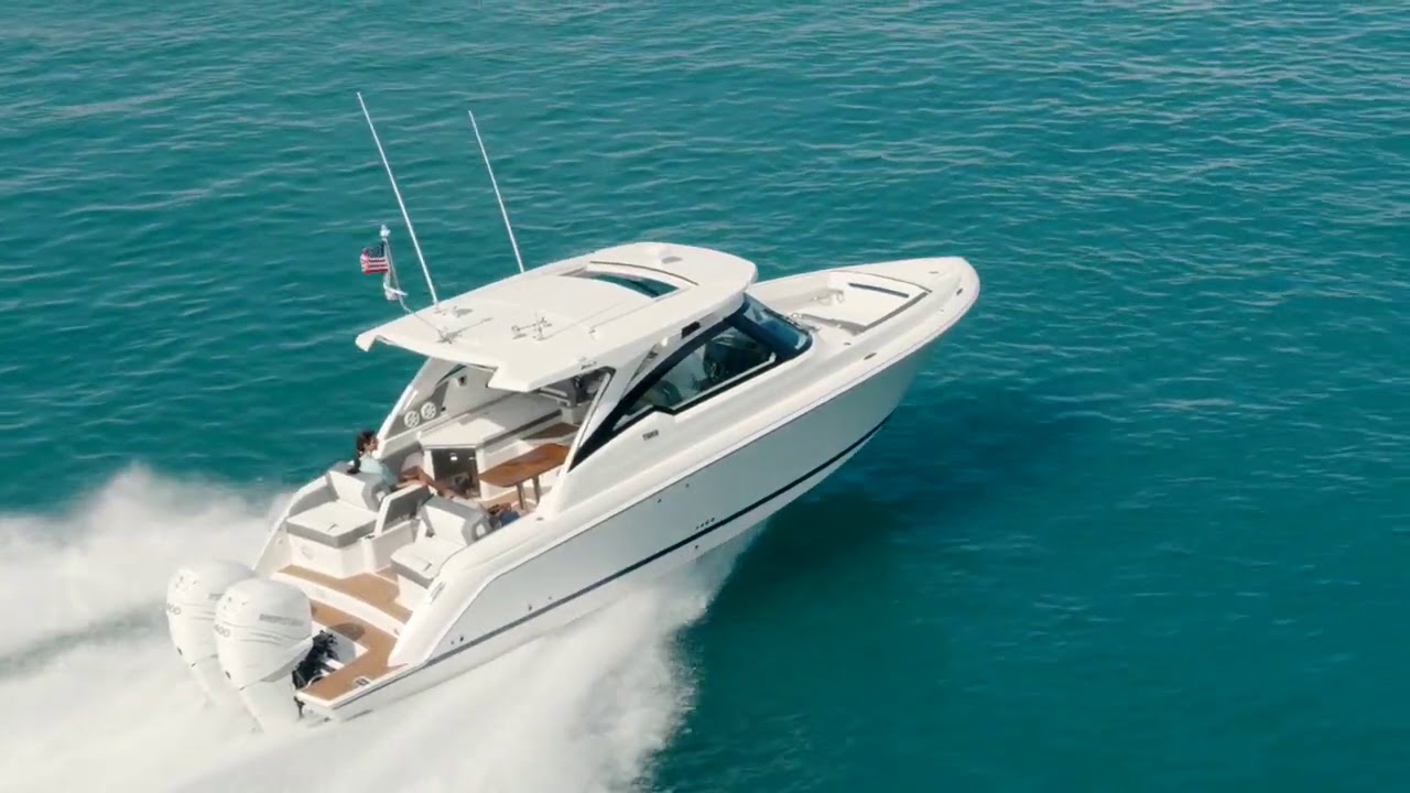 Power to Perform Aboard the Tiara Sport 34 LX
