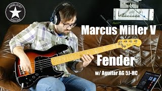 Fender Marcus Miller V Bass 5 | Aguilar AG 5J-HC pickups | angeldust-guitars.com