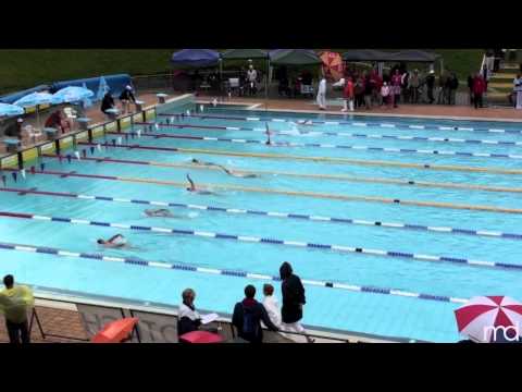 100m hrbtno, mdečki, 7 skupina