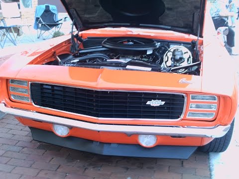 1969 Yenko SC Camaro Clone OrngWht Eustis122714