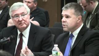 preview picture of video 'Pennsylvania State Police officials speak at hearing'