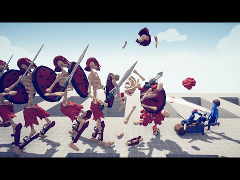 20X Skeleton vs Every Unit - Totally Accurate Battle Simulator TABS